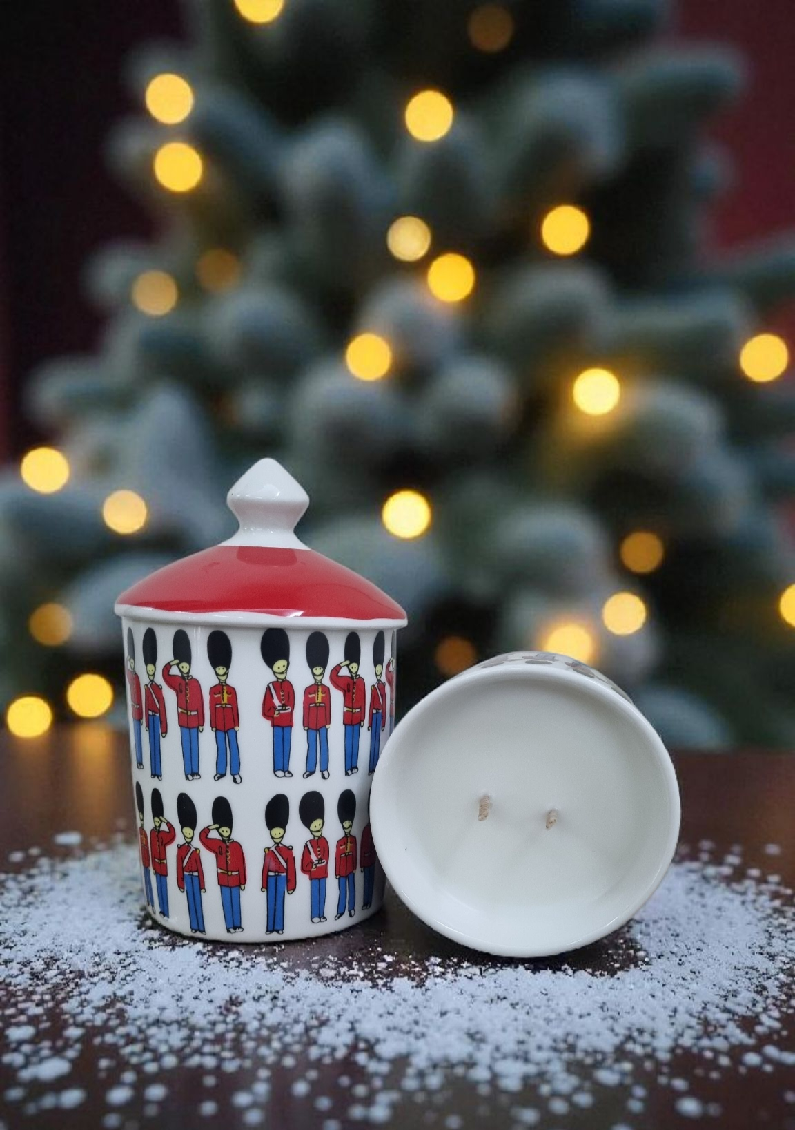 Holiday Troops Candle