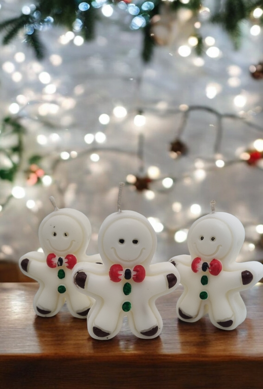 Gingerbread Candle Decoration