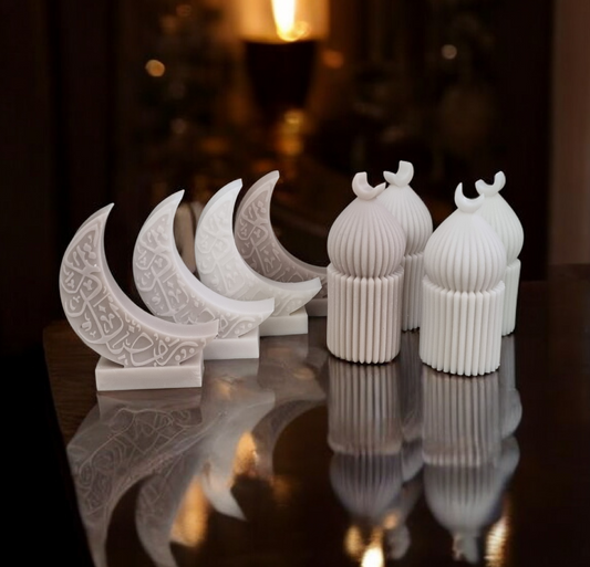 Mosque/Moon Ramadan Candle
